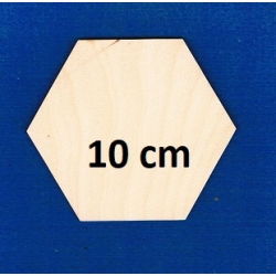 Sześciokąt  10cm , figury geometryczne  CENA 1 szt, plaster miodu , panel ścienny, sklejka , HEKSAGON 10